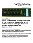 D-2000 owner`s manual, PDF