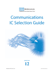 Communications IC Selection Guide
