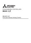 MELSEC iQ-F FX5 User`s Manual (Analog Control)