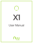 X1 User Manual
