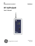 Kaye RF ValProbe User`s Manual