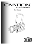 OVATION™ Min-E-10WW User Manual Rev. 2