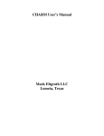 CHARM User`s Manual Mark Eltgroth LLC