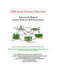 LMS Learn: Forestry Education