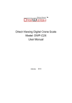 Direct-Viewing Digital Crane Scale Model: DWP
