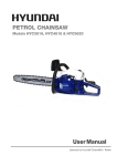 HYC4618 Chainsaw Manual