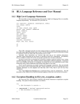 14 HLA Language Reference and User Manual 320