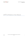 eVM for Windows User Manual