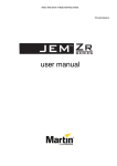 JEM ZR25 / ZR35 / ZR45 User Manual