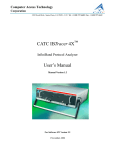 CATC IBTracer 4x User`s Manual