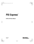 NI PXIe-1075 User Manual