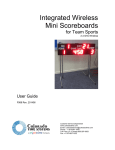 Integrated Wireless Mini Scoreboards