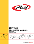 2007 Avid Technical Manual
