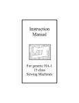 HA-1 IB Instruction Manual