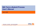 How does ING eSubmit work?