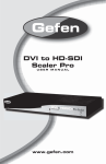 DVI to HD-SDI Scaler Pro
