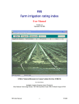 FIRI Farm Irrigation Rating Index