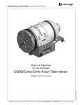 Hardinge B161A DD200 Direct-Drive Rotary Table User Manual