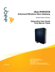 Ubee DVW32CB Advanced Wireless Voice
