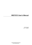 M5272C3 User`s Manual