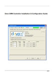 Deva CMM Controller Installation & Configuration GuideV17x…