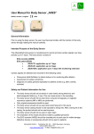 User Manual for Body Sensor „ARES“