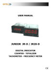 JUNIOR JR-D / JR20-D