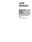 USER MANUAL - Innovative Cleaning Equipment