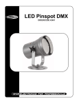 LED Pinspot DMX