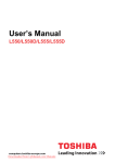 Toshiba SATELLITE L555D-S7930 User Guide Manual Operating