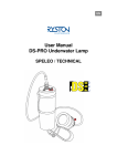 DS-PRO LED User Manual