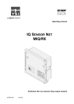 YSI IQ SensorNet MIQ R6 Module User Manual