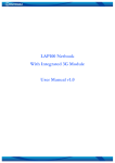 LAP100 Netbook With Integrated 3G Module User Manual v1.0