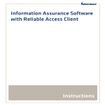Information Assurance Software with Reliable Access
