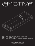 Big Ego User Manual