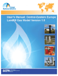User`s Manual: Central-Eastern Europe Landfilll Gas Model Version