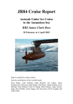 JR84 Cruise Report - British Oceanographic Data Centre