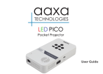 Video Player Menu - AAXA Technologies