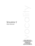 Simulator 2 Manual