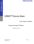 USBX Device Stack User`s Manual