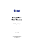 PowerPro User Manual - Digi-Key