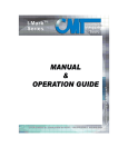 Manual - I-Mark Marking Machines