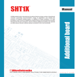 SHT1X Board User Manual