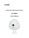 2 Mega-Pixel H.264 Fisheye IP Camera ICA