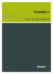 V-series 1 How to get started - Support
