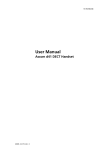 User Manual, Ascom d41 DECT Handset, TD 92582GB