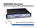 DRS4000 Receiver - MAFware Solutions