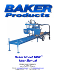 Baker Model 18HP User Manual