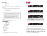 MIL-S311X Series The MIL-S311X series are stand