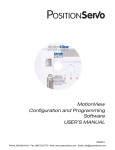 Lenze / AC Tech MotionView Software User`s Manual